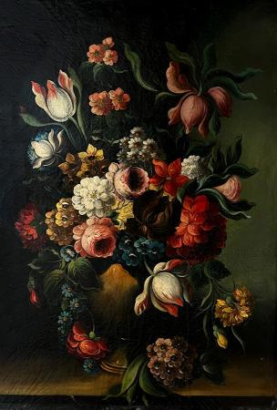 Quadro di  Anonimo Vaso di fiori - Pittori contemporanei galleria Firenze Art